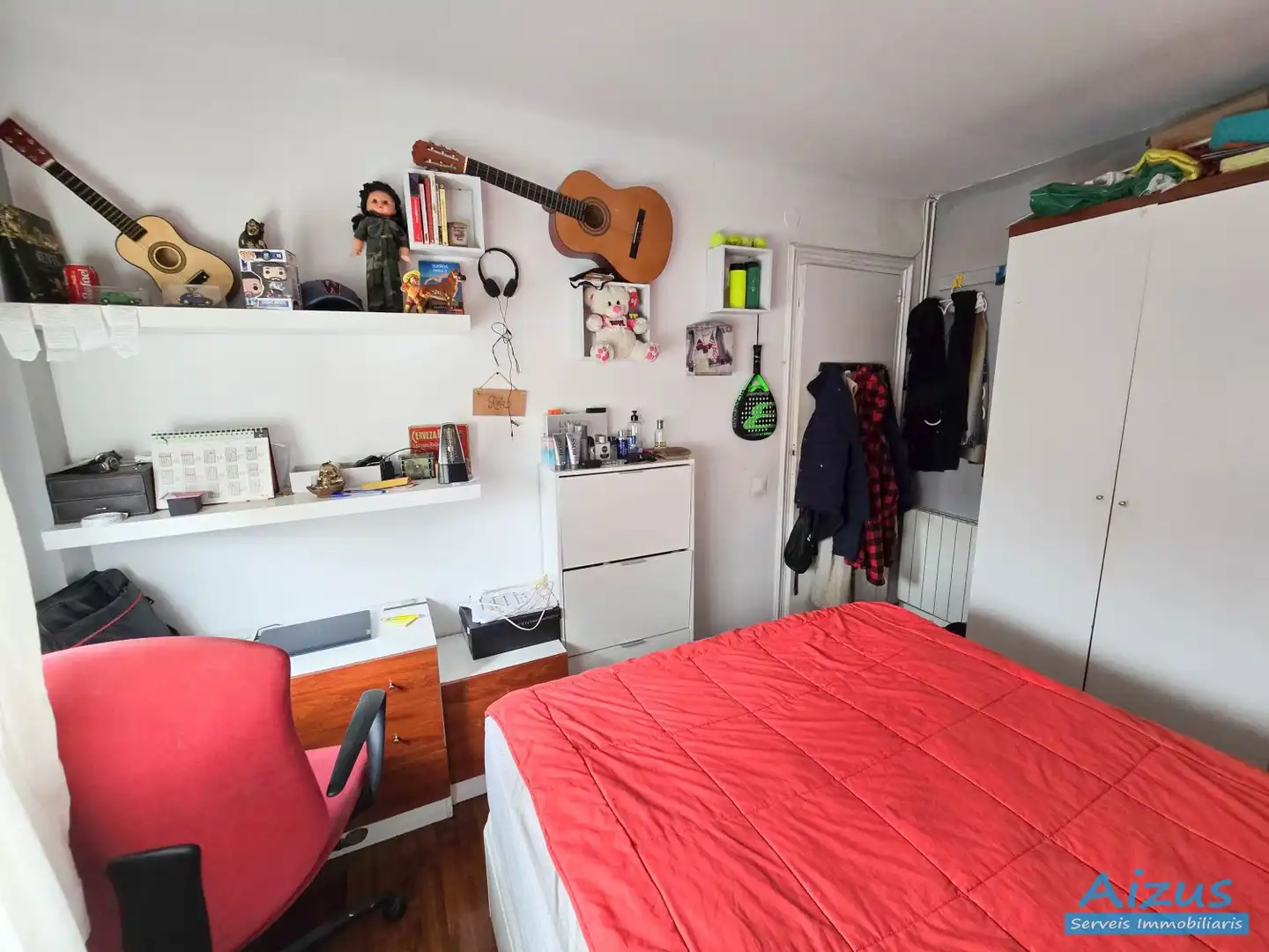 Schlafzimmer von Wohnung zum Verkauf in Ripollet mit Heizung und Ofen
