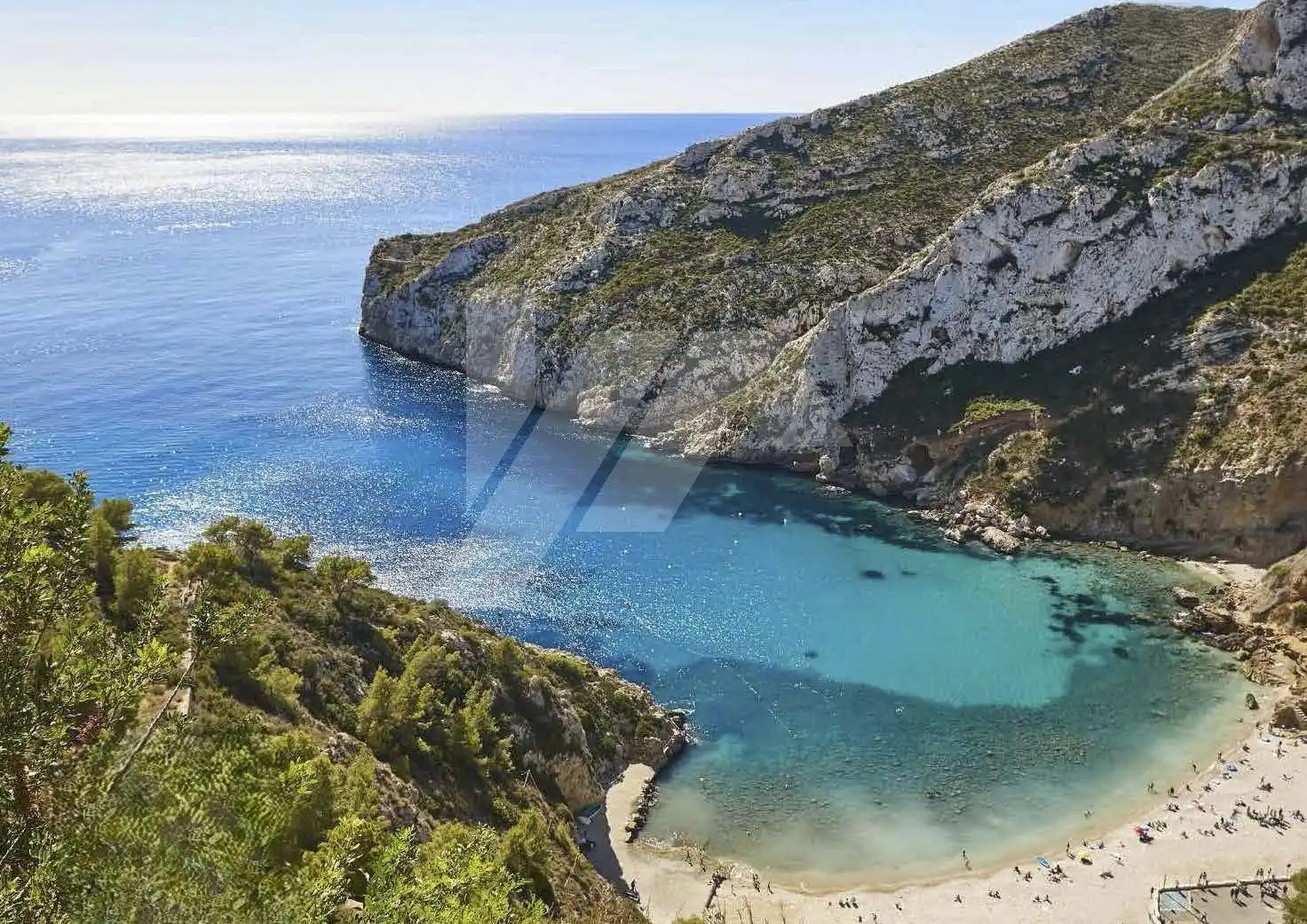 Vista exterior de Casa o xalet en venda en Jávea / Xàbia amb Aire condicionat, Calefacció i Jardí privat
