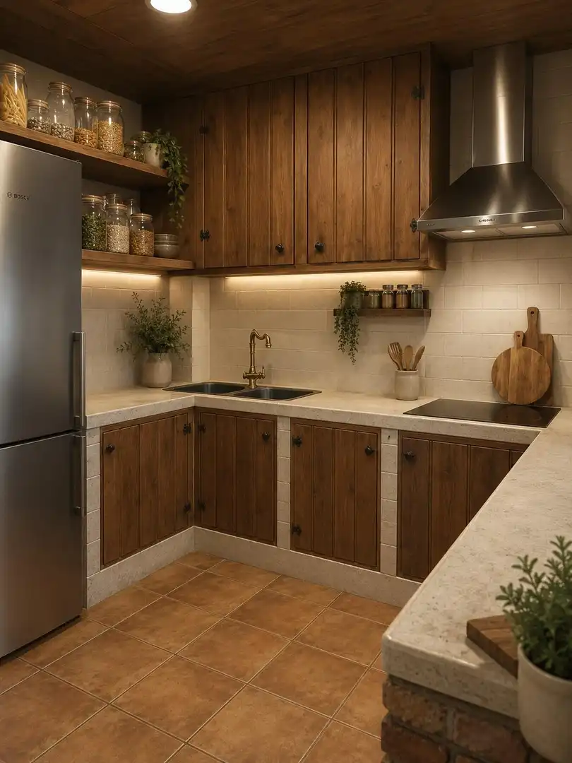 Kitchen of Houses for sale in Zierbena  with Heating, Terrace and Storage room