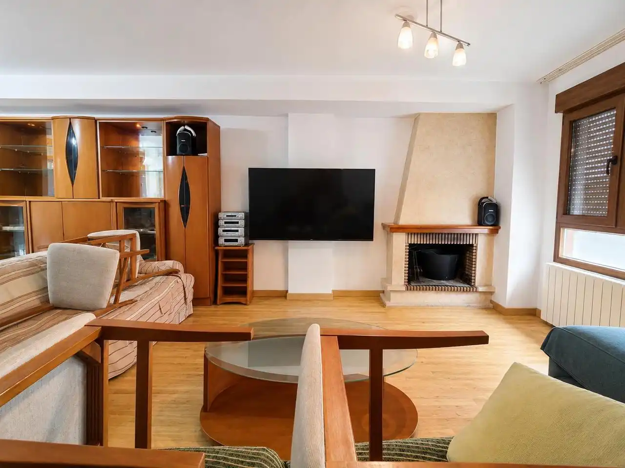 Wohnzimmer von Haus oder Chalet zum Verkauf in Ibi mit Klimaanlage und Möbliert