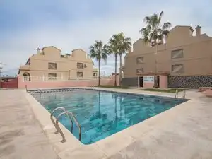 Swimming pool of Houses for rent in Santa Pola  with Air Conditioner, Heating and Furnished