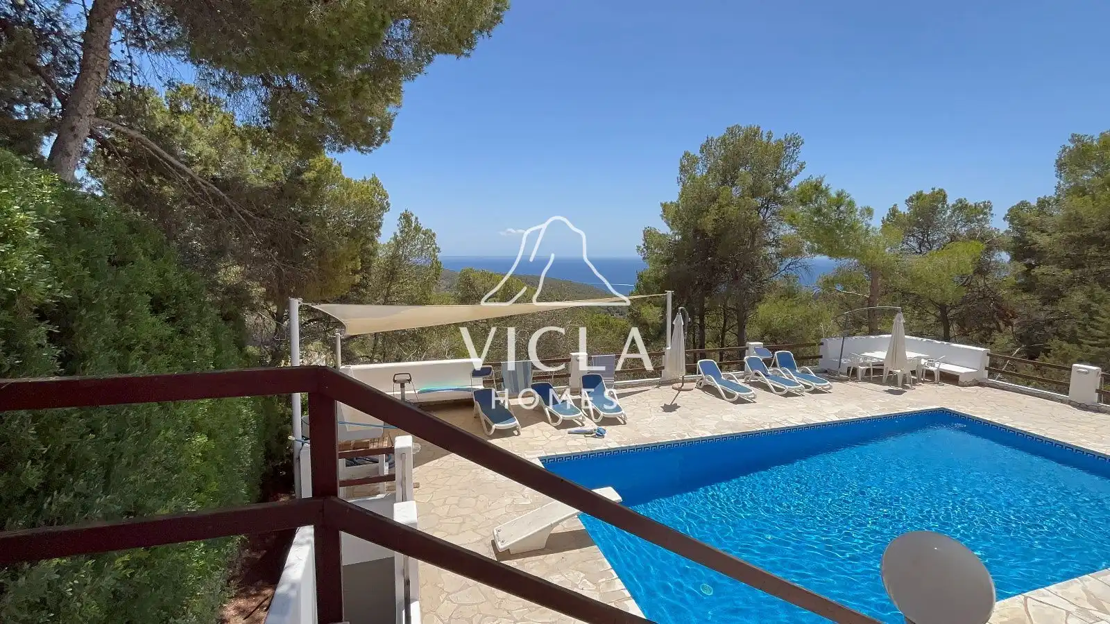 Vista exterior de Casa o chalet de alquiler en Sant Josep de sa Talaia con Aire acondicionado, Calefacción y Terraza