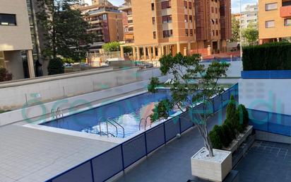 Swimming pool of Planta baja for sale in Castellón de la Plana / Castelló de la Plana  with Air Conditioner and Terrace