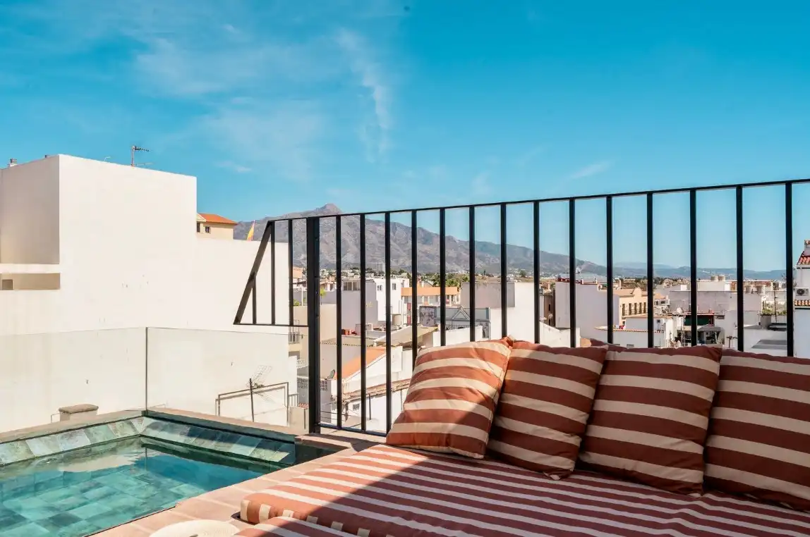 Terraza de Casa adosada en venta en Marbella con Aire acondicionado, Calefacción y Terraza