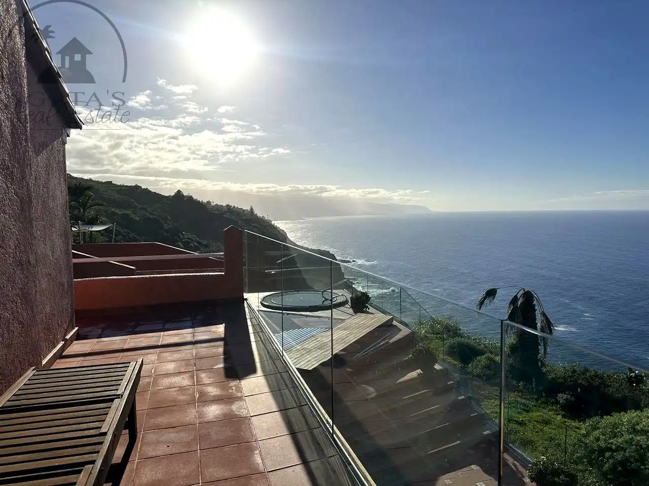 Vista exterior de Casa o xalet en venda en Tacoronte amb Aire condicionat, Calefacció i Jardí privat