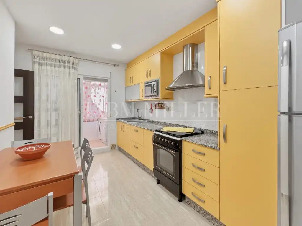 Cocina de Piso en venta en Los Alcázares con Aire acondicionado, Calefacción y Amueblado