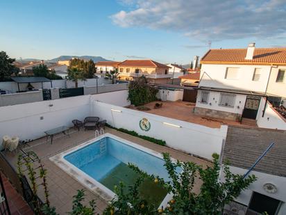 Schwimmbecken von Einfamilien-Reihenhaus zum verkauf in Cijuela mit Schwimmbad und Balkon