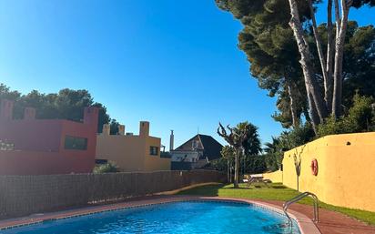 Swimming pool of Single-family semi-detached to rent in  Tarragona Capital  with Air Conditioner, Heating and Private garden