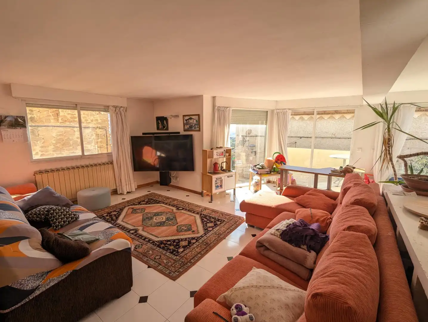 Sala de estar de Casa o chalet en venta en Aberin con Calefacción, Jardín privado y Piscina