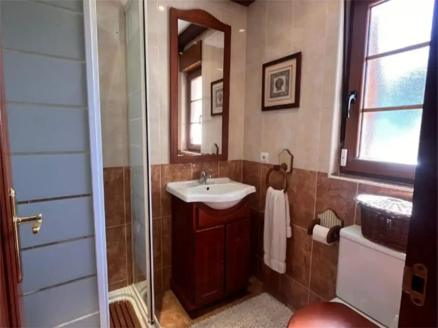 Bany de Casa o xalet en venda en Piélagos amb Jardí privat, Parquet i Traster