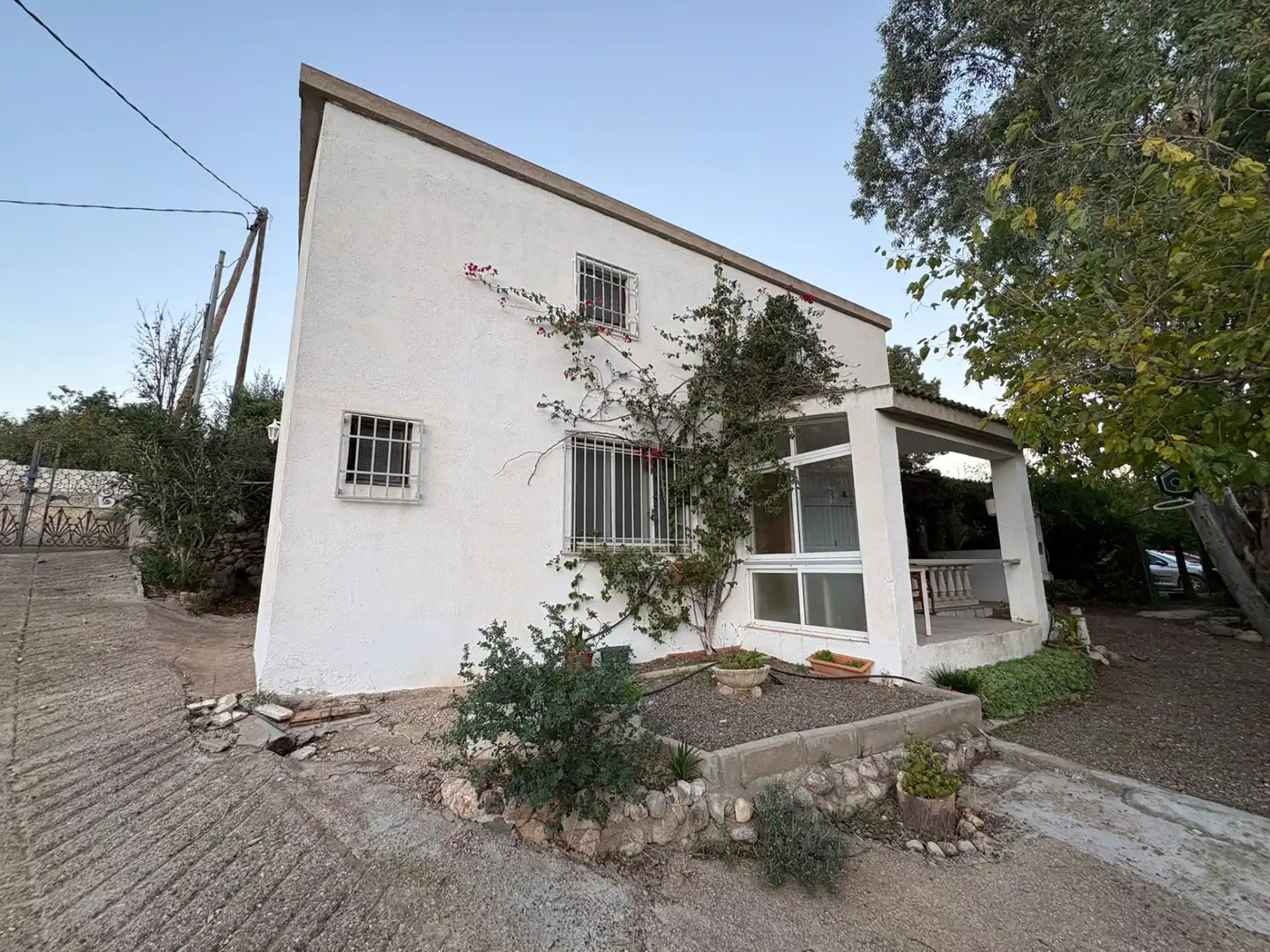 Vista exterior de Finca rústica en venta en L'Aleixar con Calefacción, Jardín privado y Terraza