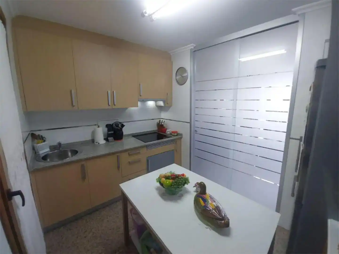 Cocina de Piso en venta en O Vicedo  con Calefacción, Jardín privado y Trastero