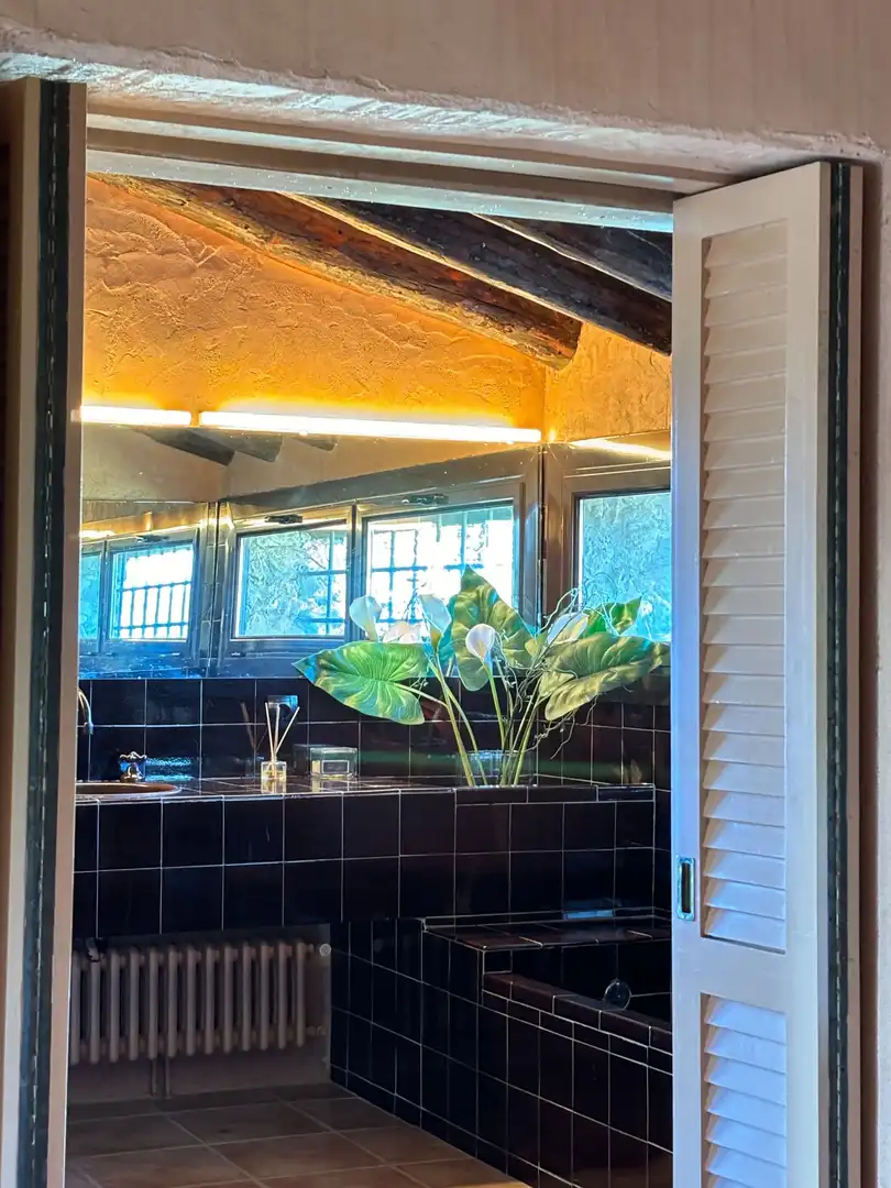 Baño de Finca rústica en venta en Madremanya con Calefacción, Terraza y Trastero