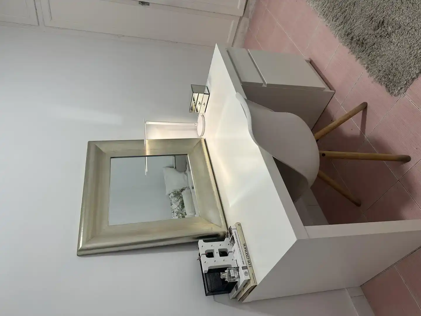Schlafzimmer von Wohnung zur Miete in  Madrid Capital mit Klimaanlage