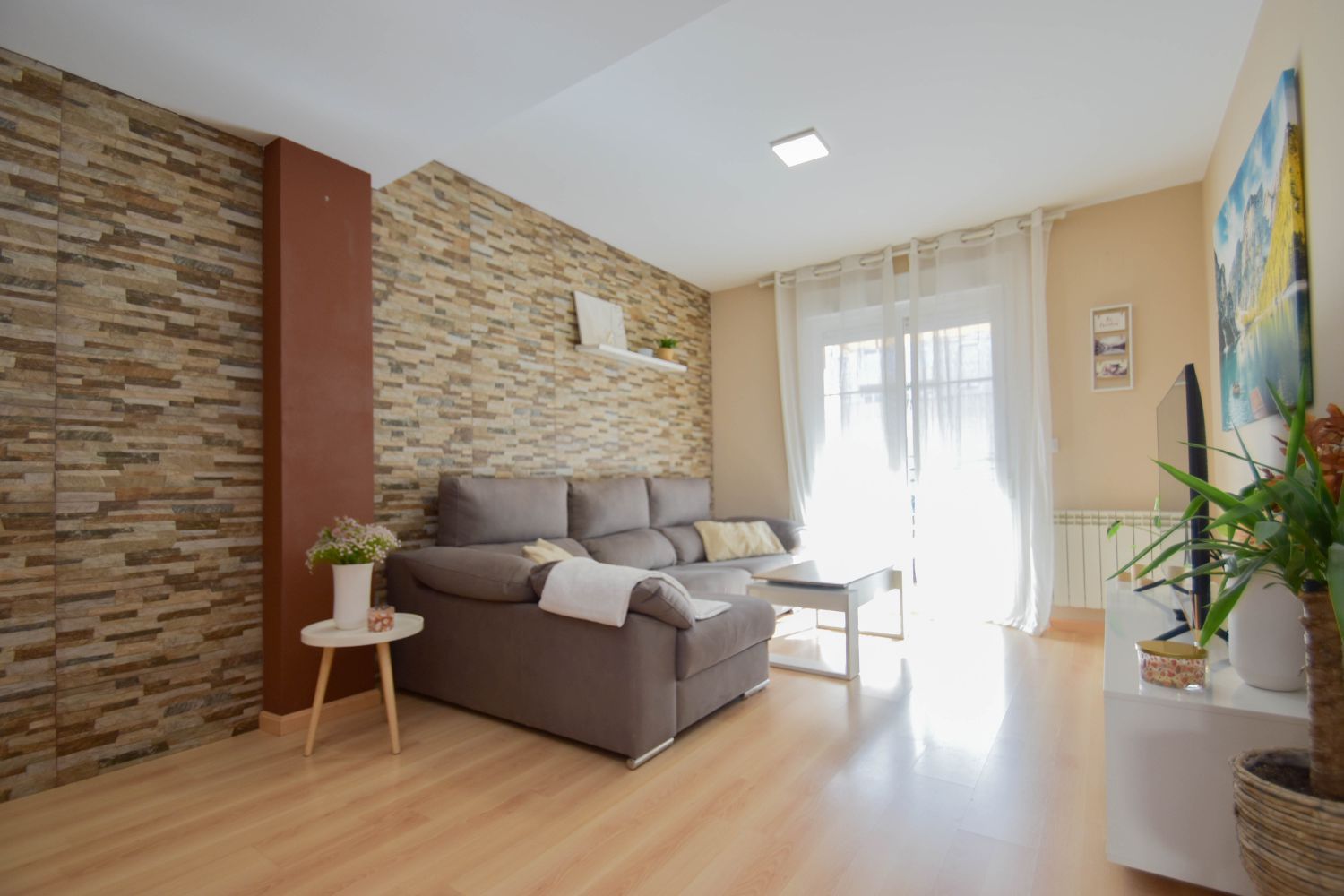 Living room of Flat for sale in Las Gabias  with Air Conditioner, Heating and Terrace
