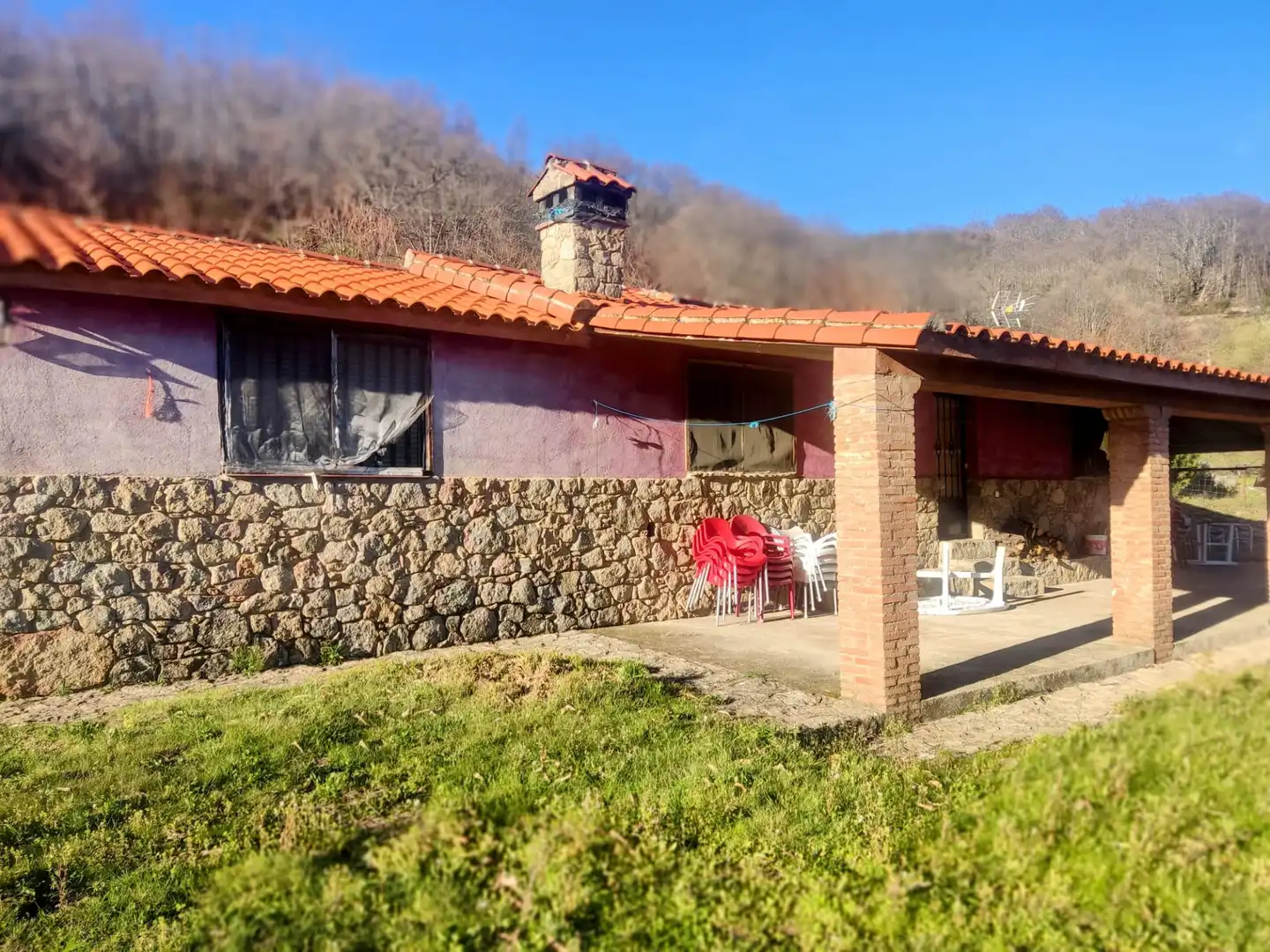 Garden of Country homes for sale in Guijo de Santa Bárbara