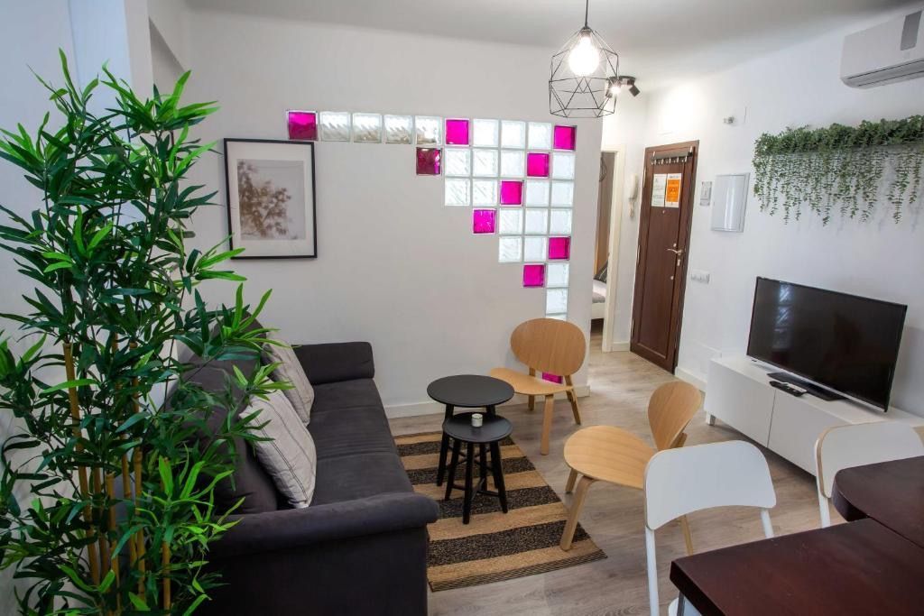 Sala de estar de Piso en venta en Málaga Capital con Aire acondicionado