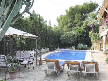 Maison avec piscine à vendre à La Nucia Pueblo