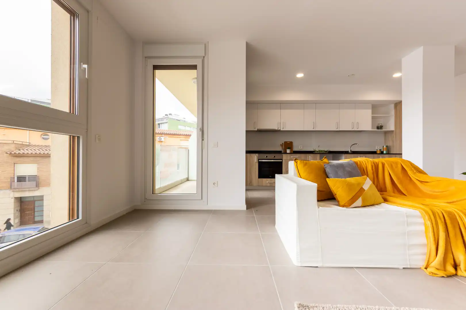 Sala de estar de Piso en venta en Montblanc con Aire acondicionado, Calefacción y Terraza