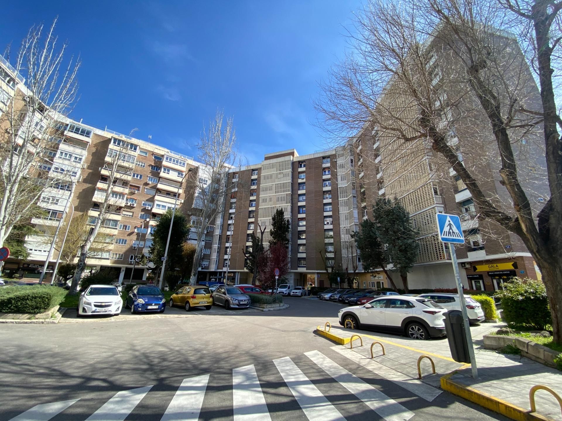 Vista exterior de Piso de alquiler en  Madrid Capital con Aire acondicionado, Calefacción y Jardín privado