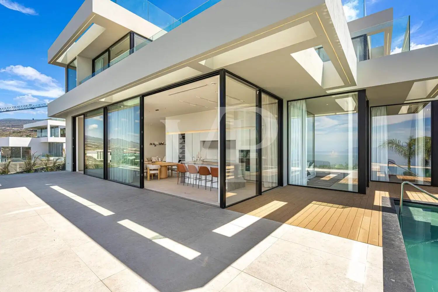 Terrasse von Haus oder Chalet zum Verkauf in Guía de Isora mit Klimaanlage, Terrasse und Sauna