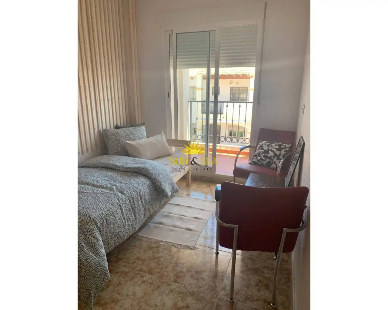 Bedroom of Duplexes for rent in Orihuela  with Air Conditioner, Heating and Private garden