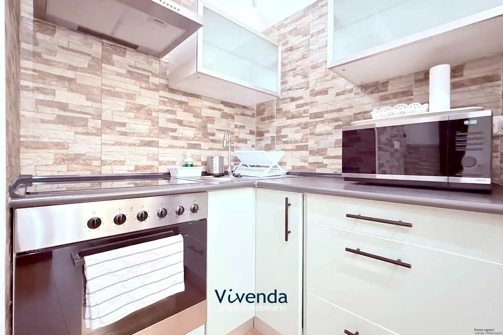 Kitchen of Flat for sale in Madrid  with Air Conditioner and Heating
