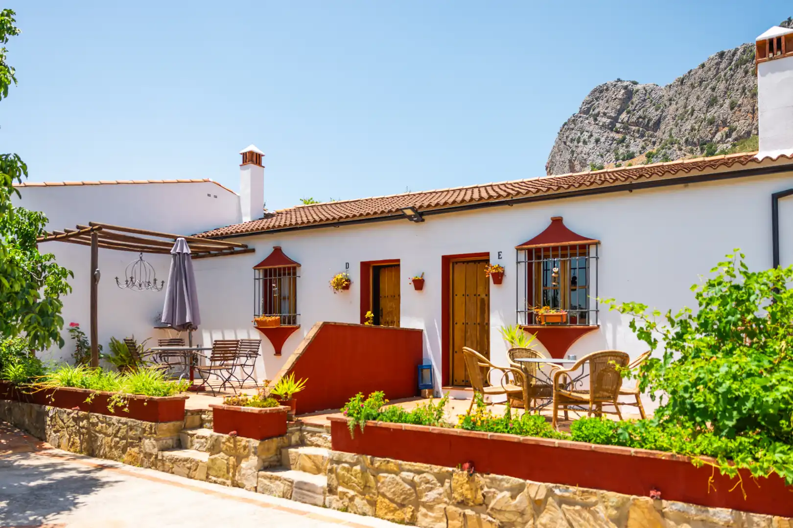 Finca rústica en venta en Montejaque con Aire acondicionado, Jardín privado y Terraza