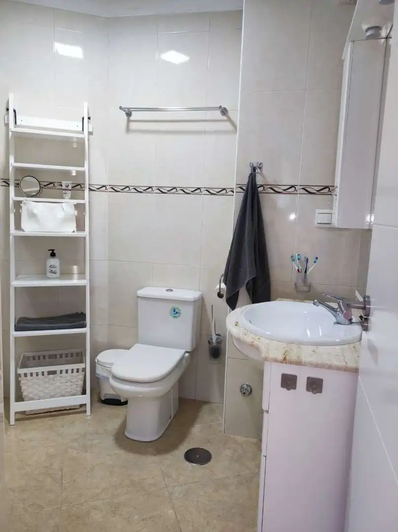Bathroom of Study for rent in Algarrobo  with Air Conditioner, Swimming Pool and Furnished