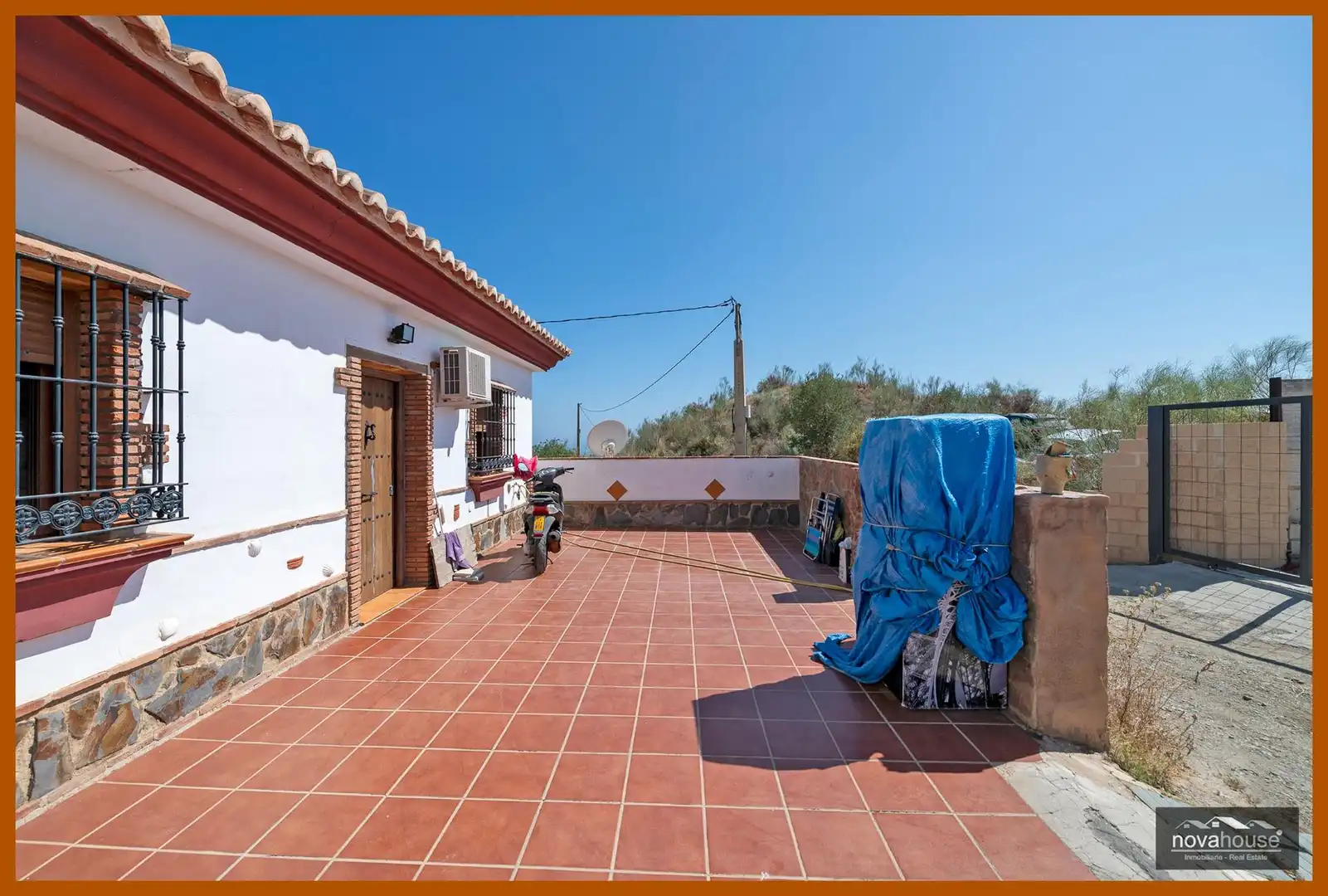Terraza de Casa o chalet en venta en Rincón de la Victoria con Aire acondicionado, Calefacción y Jardín privado