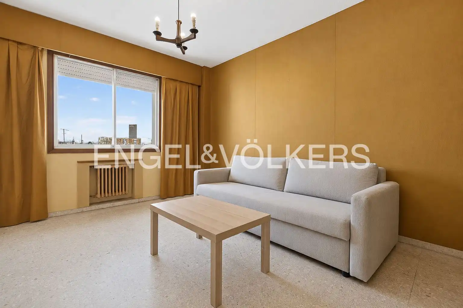 Sala de estar de Piso en venta en Sevilla con Aire acondicionado, Calefacción y Parquet