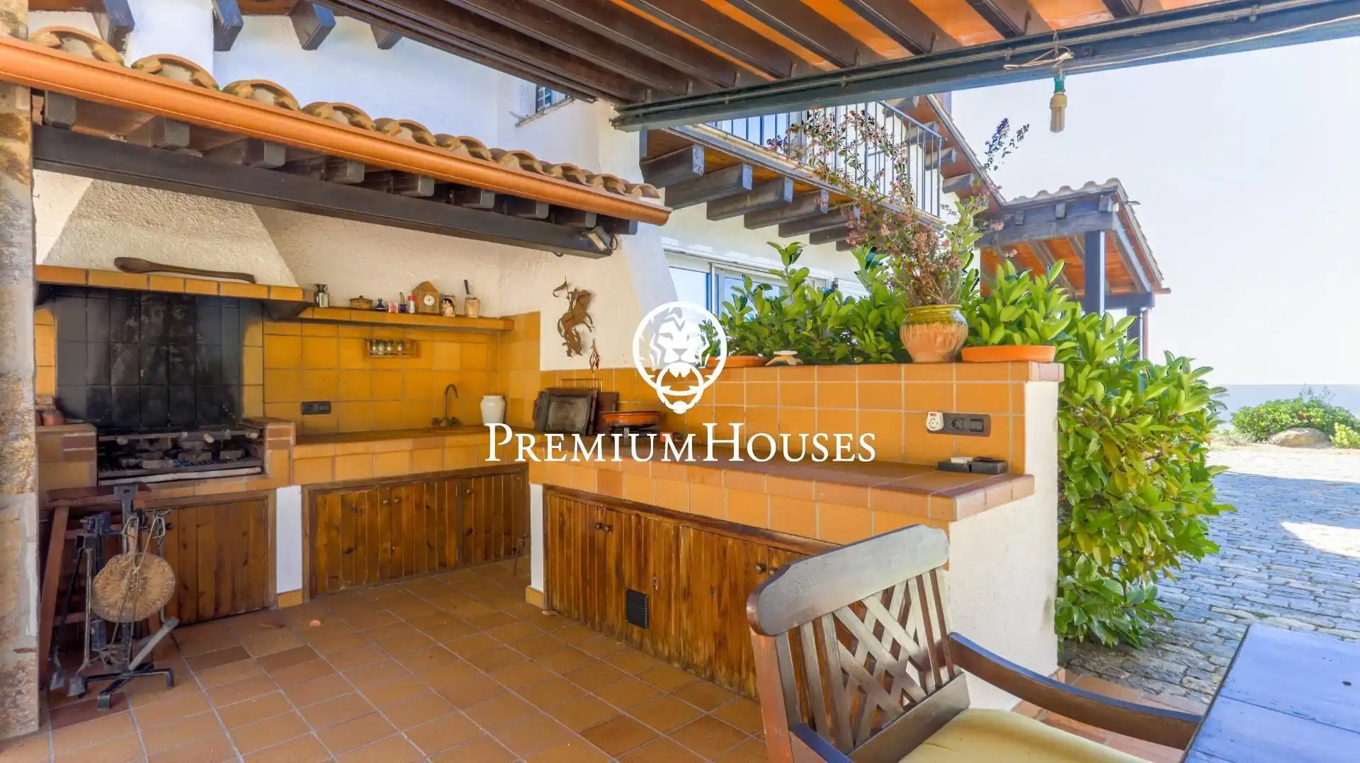 Terraza de Casa o chalet en venta en Mataró con Aire acondicionado, Calefacción y Jardín privado