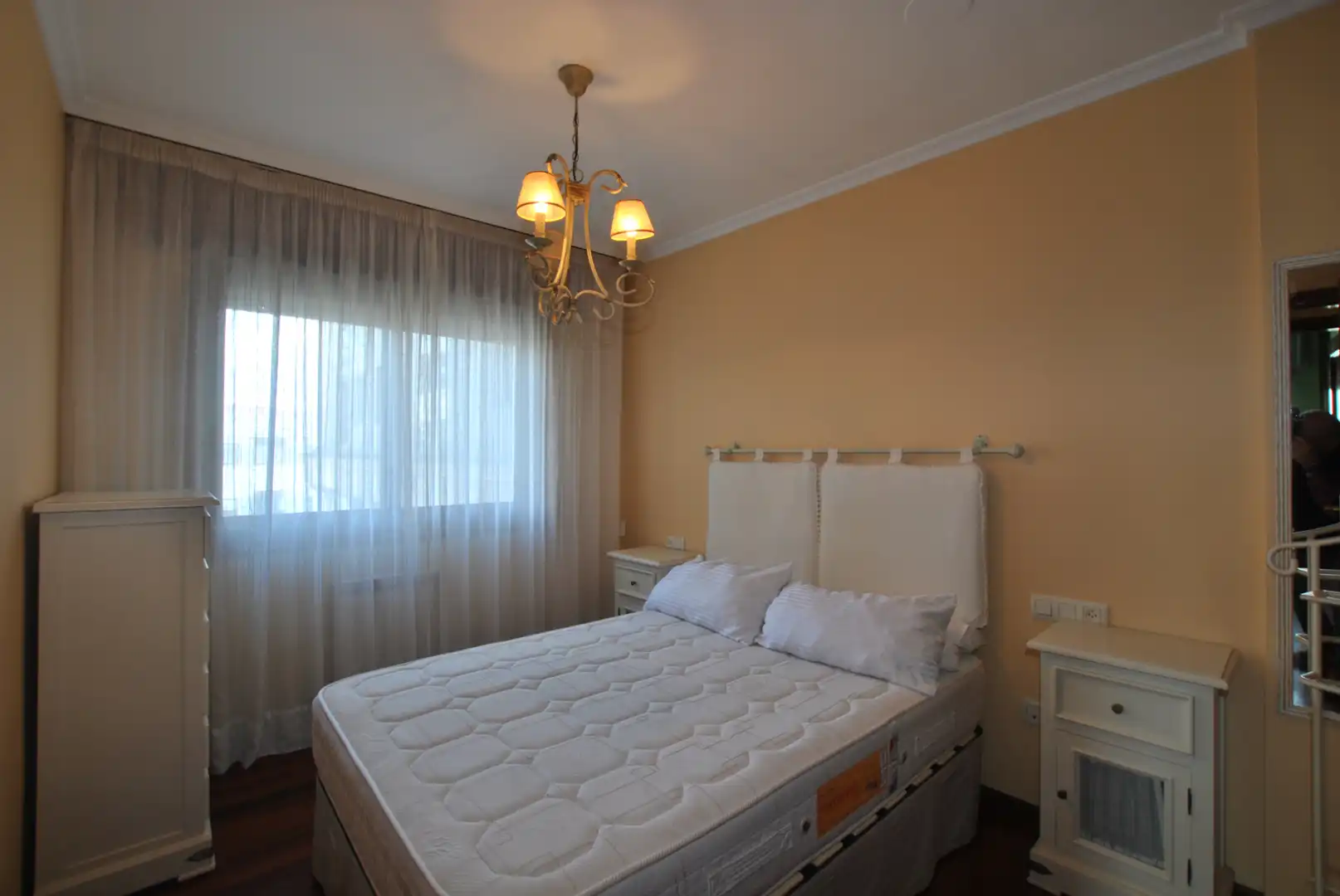 Bedroom of Flat for sale in Vigo   with Heating, Private garden and Parquet flooring