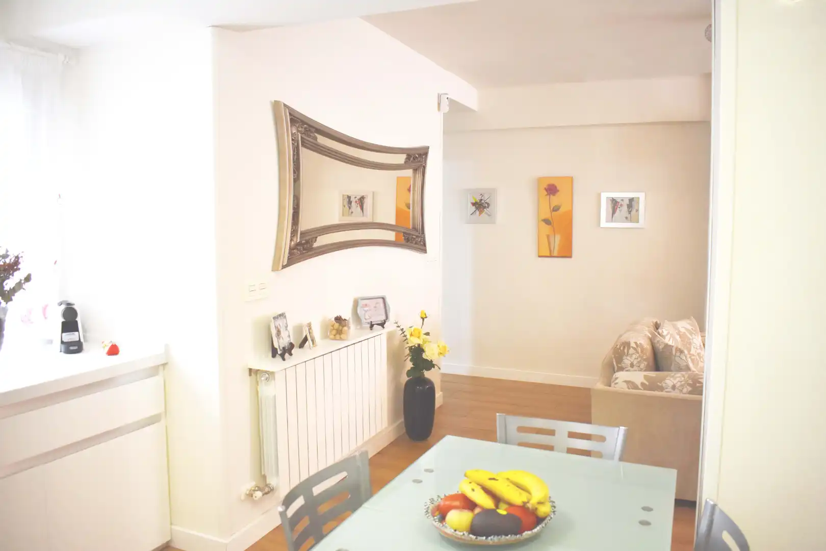 Dining room of Flat for rent in Granada  with Air Conditioner, Heating and Furnished