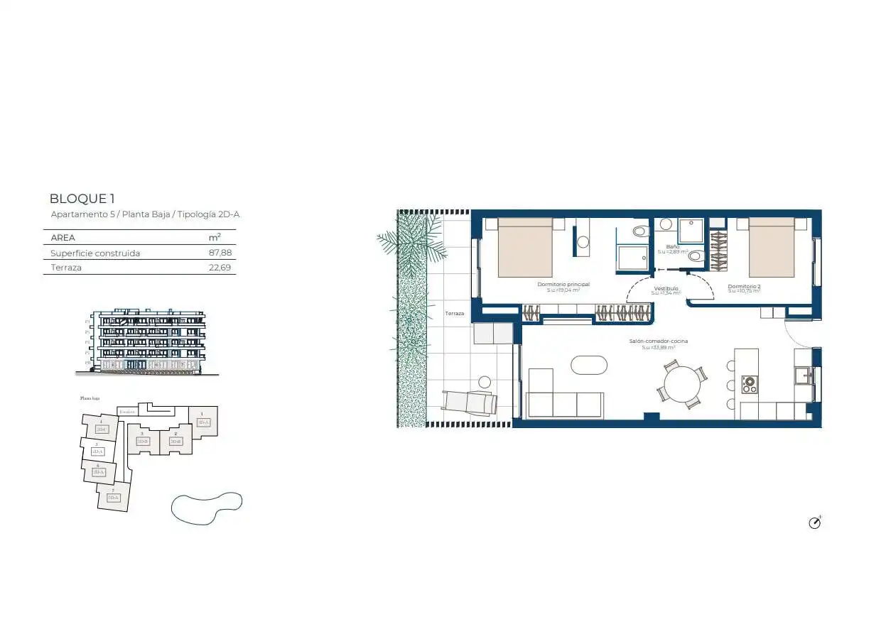Apartament amb terrassa en venda a Campo de Murcia, imagen 8