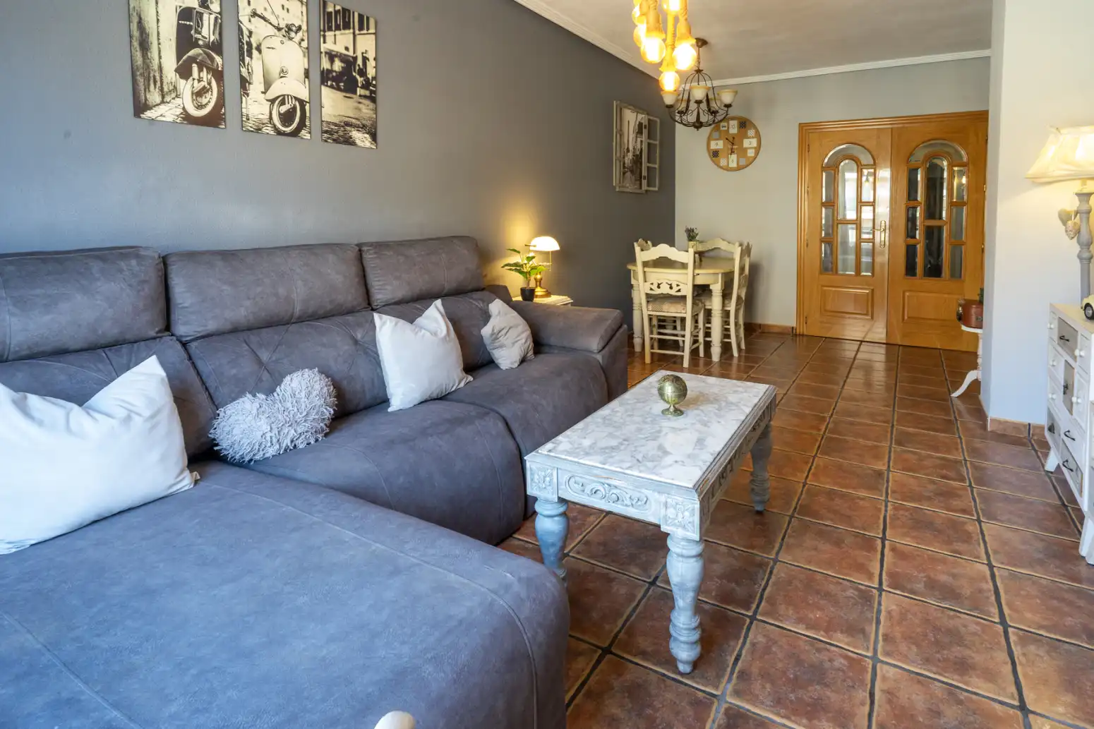 Sala de estar de Piso en venta en Molina de Segura con Aire acondicionado y Calefacción