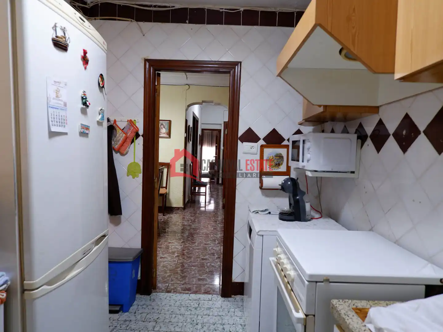 Cuina de Casa adosada en venda en Valencia amb Aire condicionat, Terrassa i Balcó