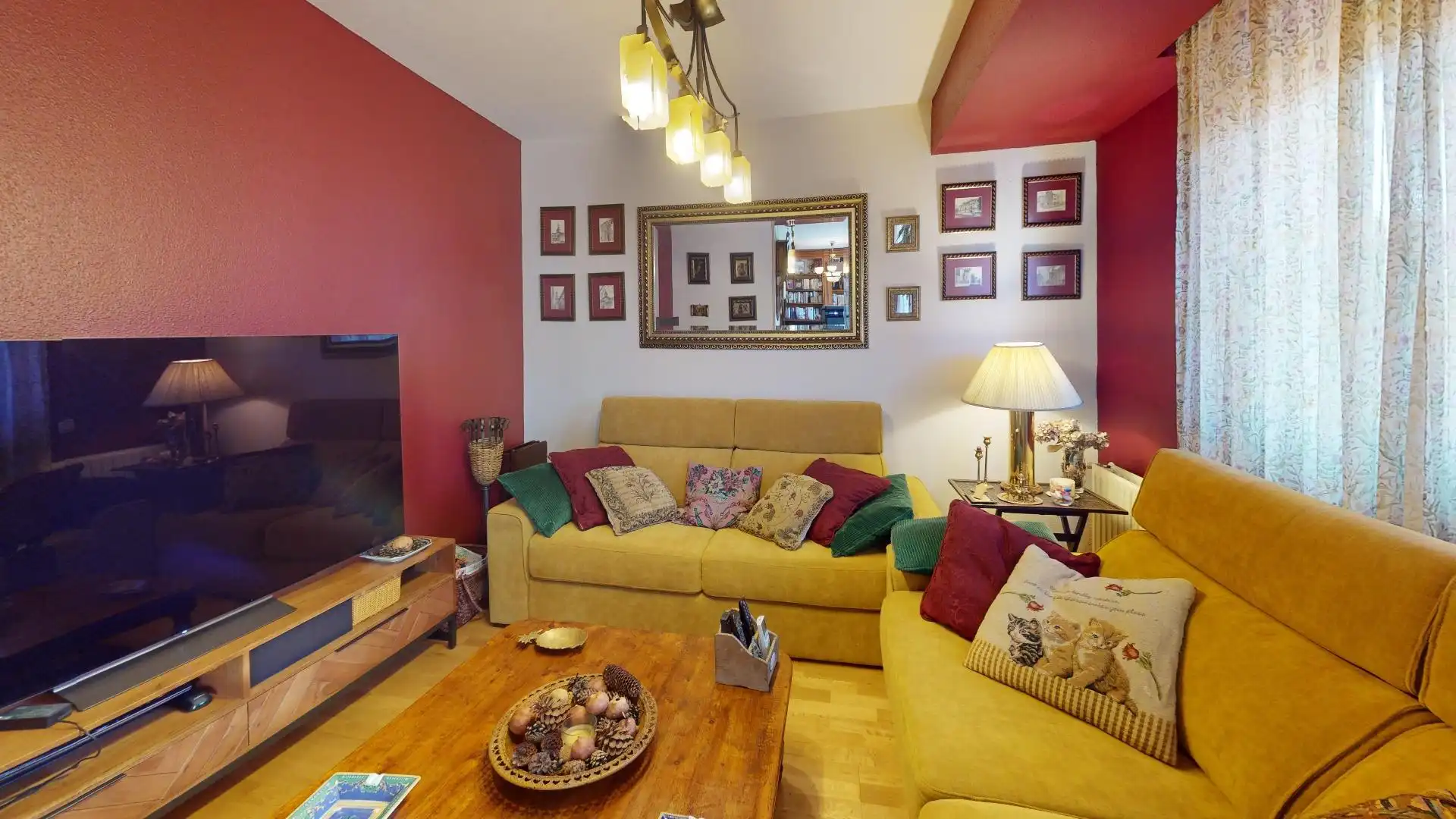 Living room of Attic for sale in Alcalá de Henares  with Air Conditioner, Heating and Terrace