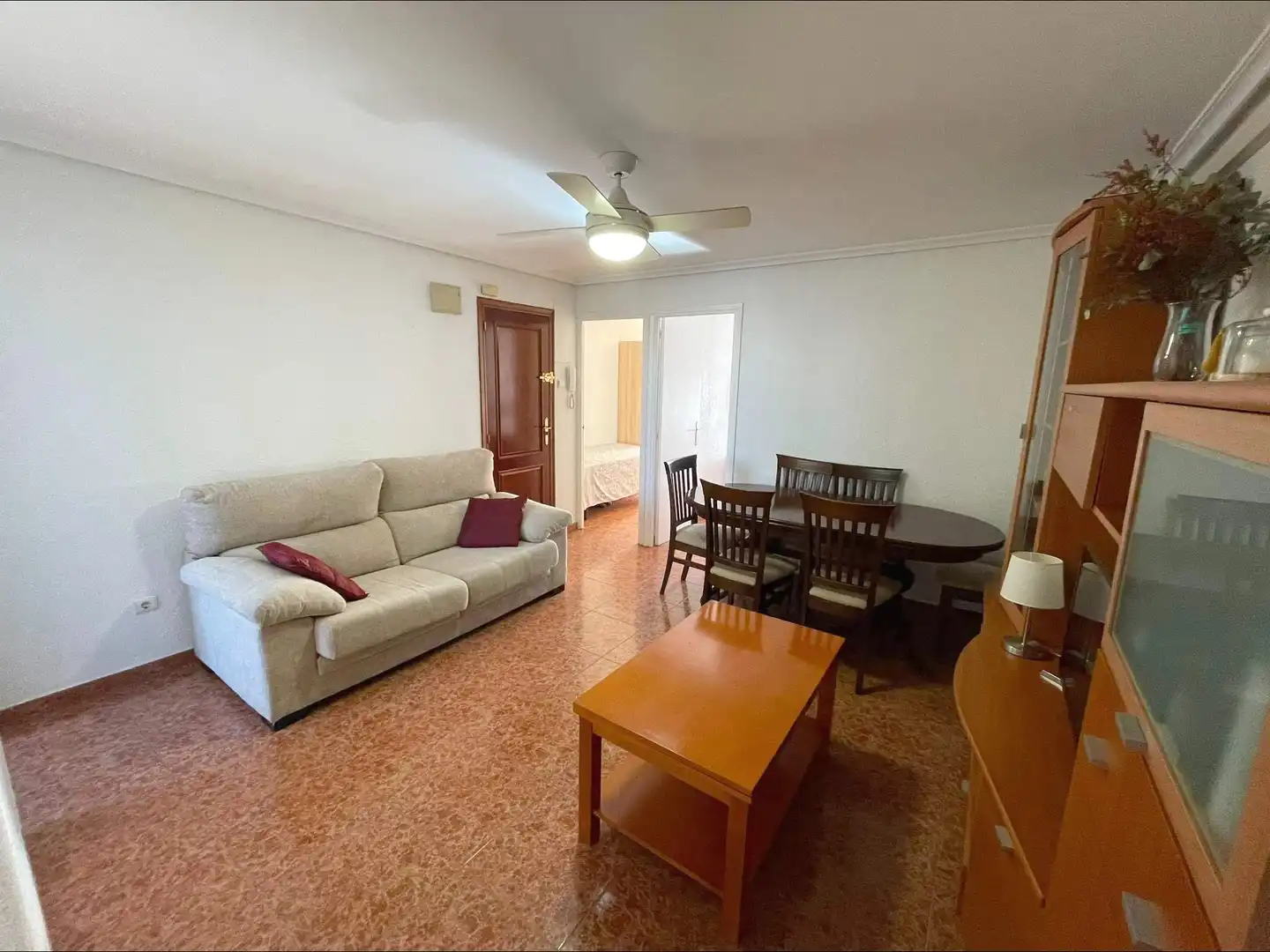 Living room of Flat for sale in Elche / Elx  with Air Conditioner, Heating and Storage room