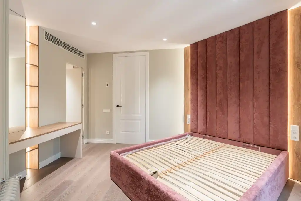 Schlafzimmer von Wohnungen zum Verkauf in Barcelona mit Klimaanlage, Heizung und Parkett