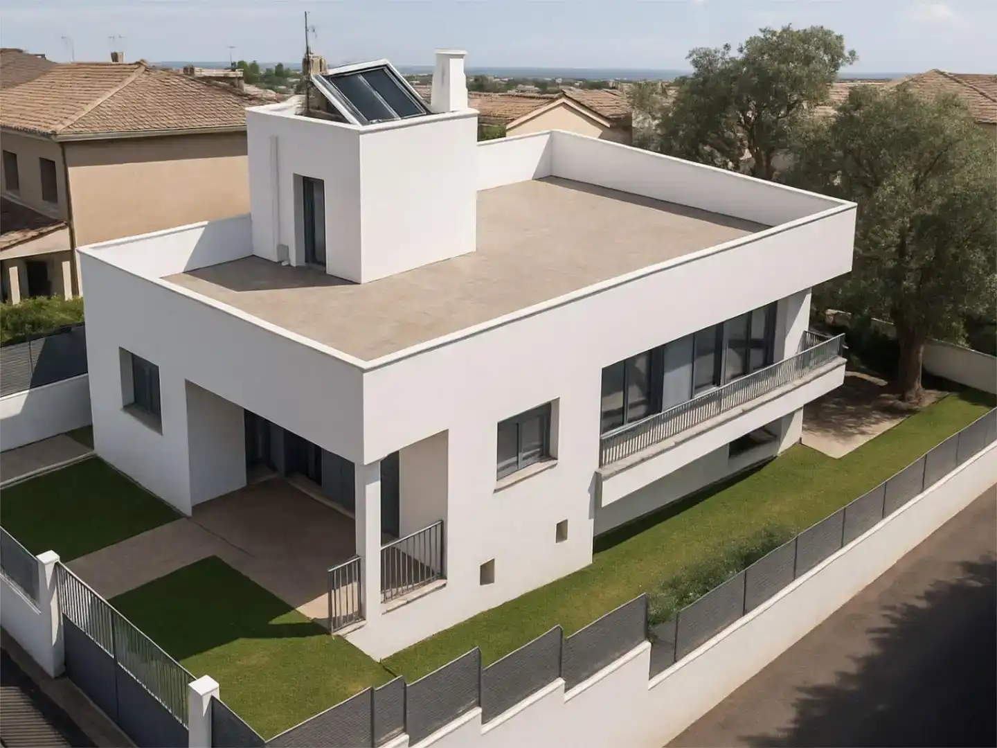 Vista exterior de Casa o xalet en venda en Lliçà d'Amunt, Barcelona