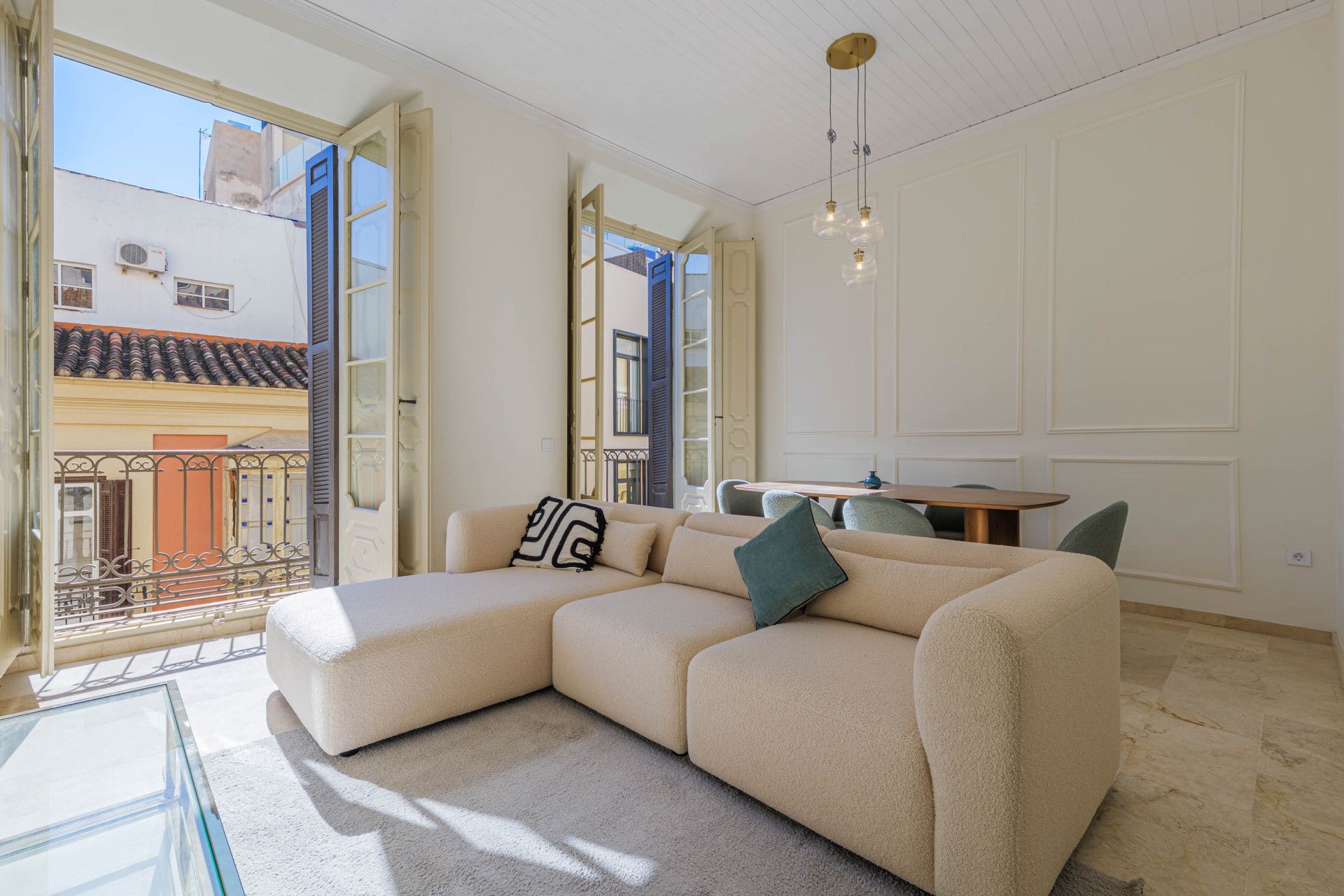 Sala de estar de Apartamento en venta en Málaga Capital con Aire acondicionado