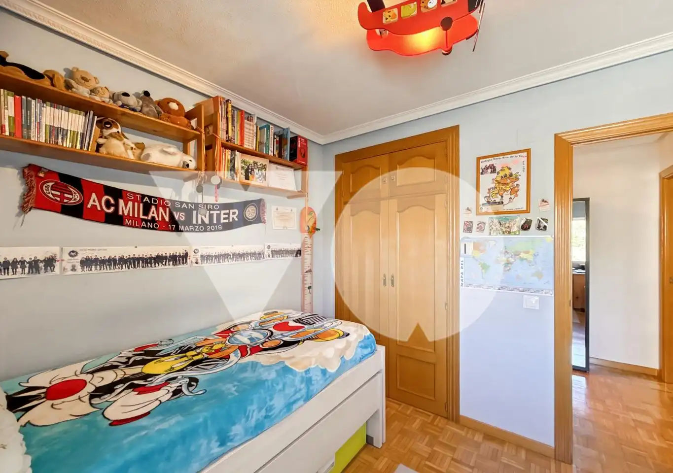 Dormitori de Pis en venda en Madrid amb Calefacció, Parquet i Terrassa