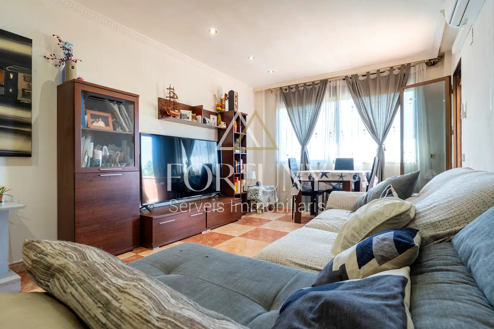 Sala de estar de Piso en venta en Tarragona con Aire acondicionado y Balcón
