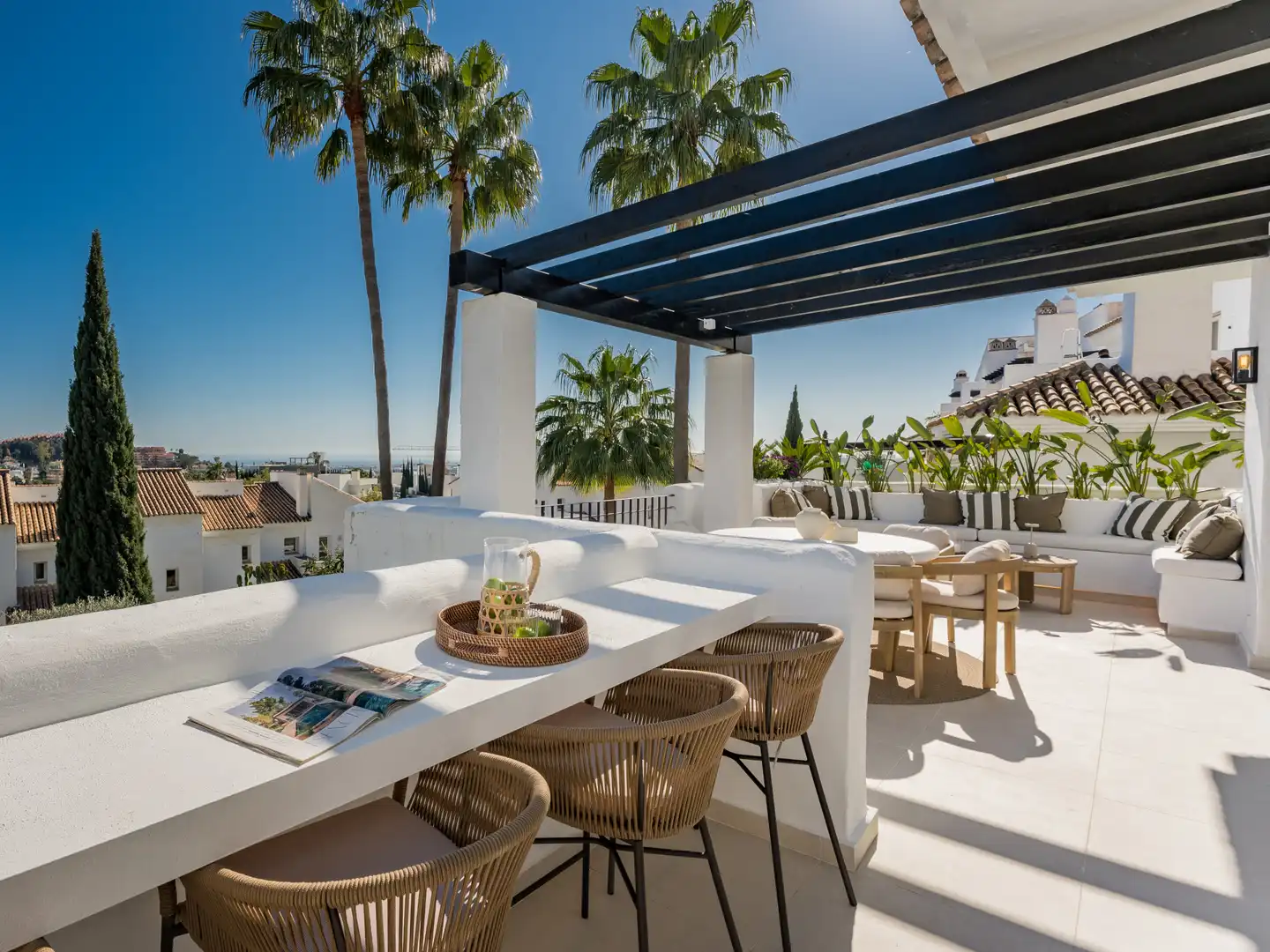 Terraza de Ático en venta en Marbella con Aire acondicionado, Terraza y Piscina