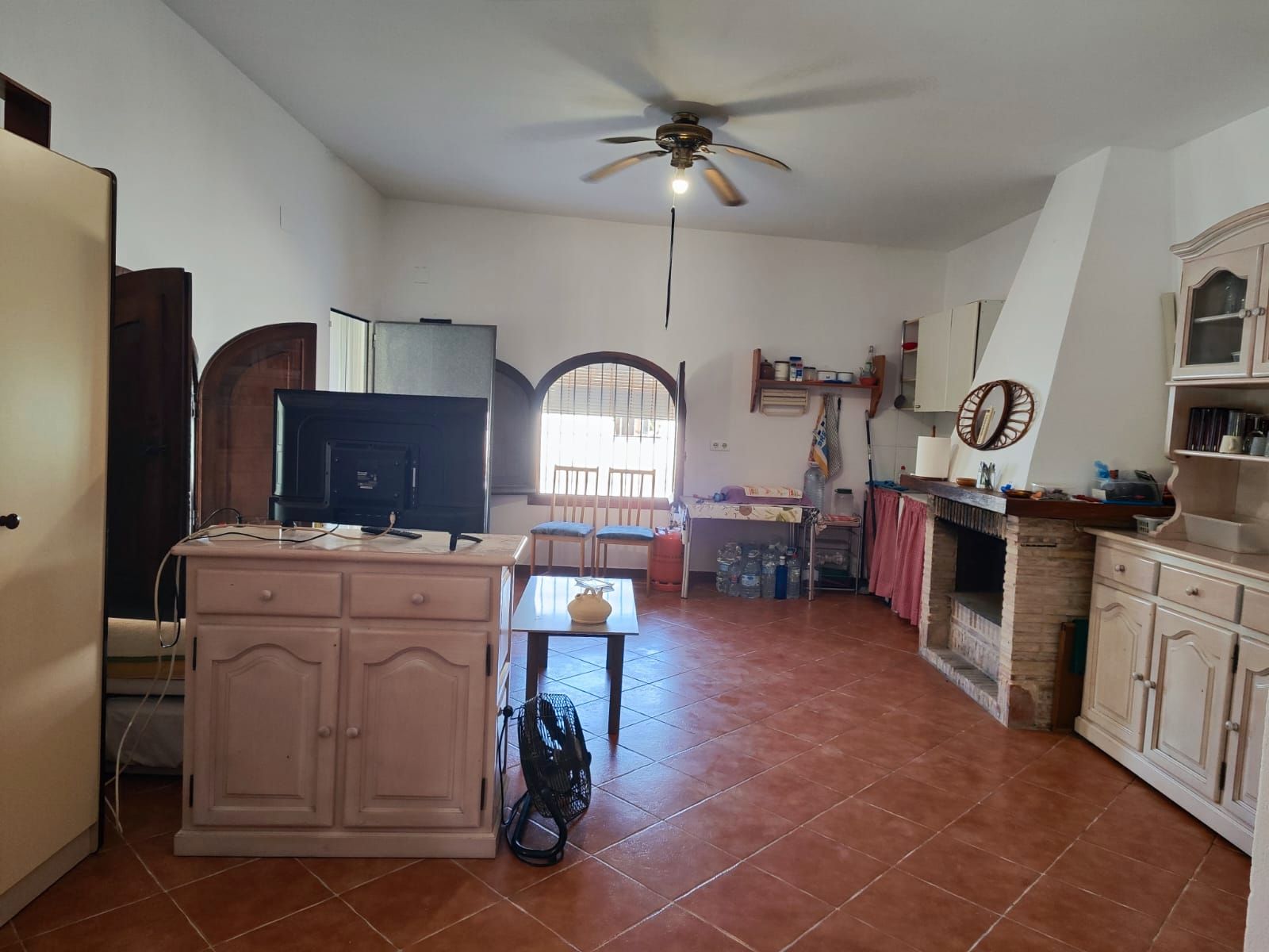 Sala d'estar de Casa o xalet en venda en La Vall d'Ebo amb Aire condicionat, Terrassa i Moblat
