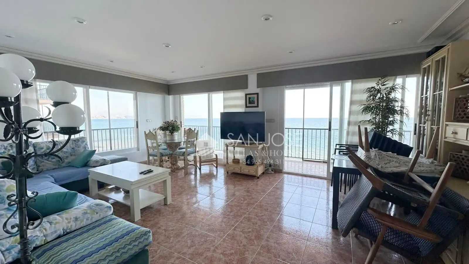 Sala de estar de Piso en venta en Elche / Elx con Calefacción, Terraza y Balcón