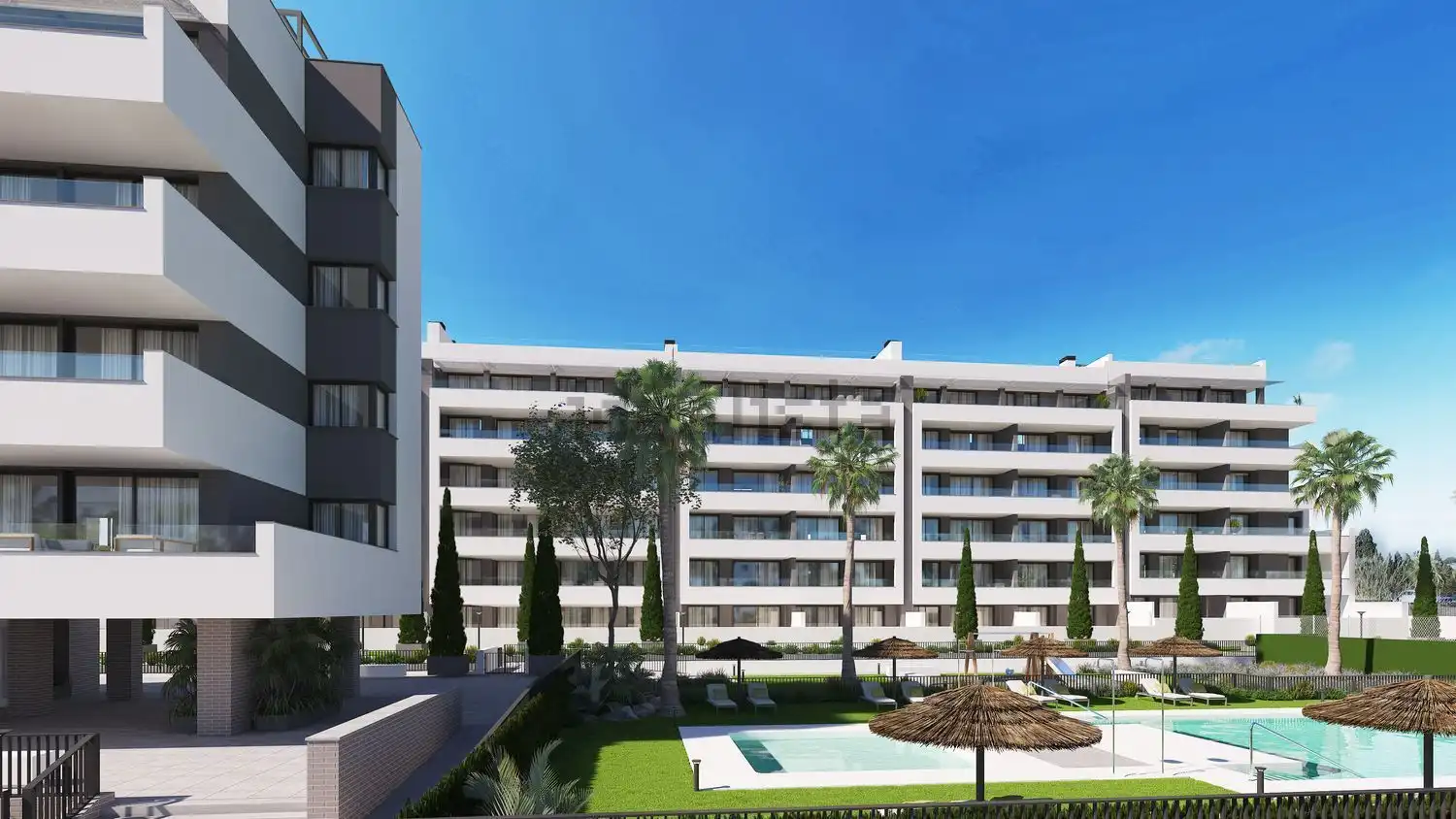 Vista exterior de Pis de lloguer en Torremolinos amb Aire condicionat, Calefacció i Terrassa