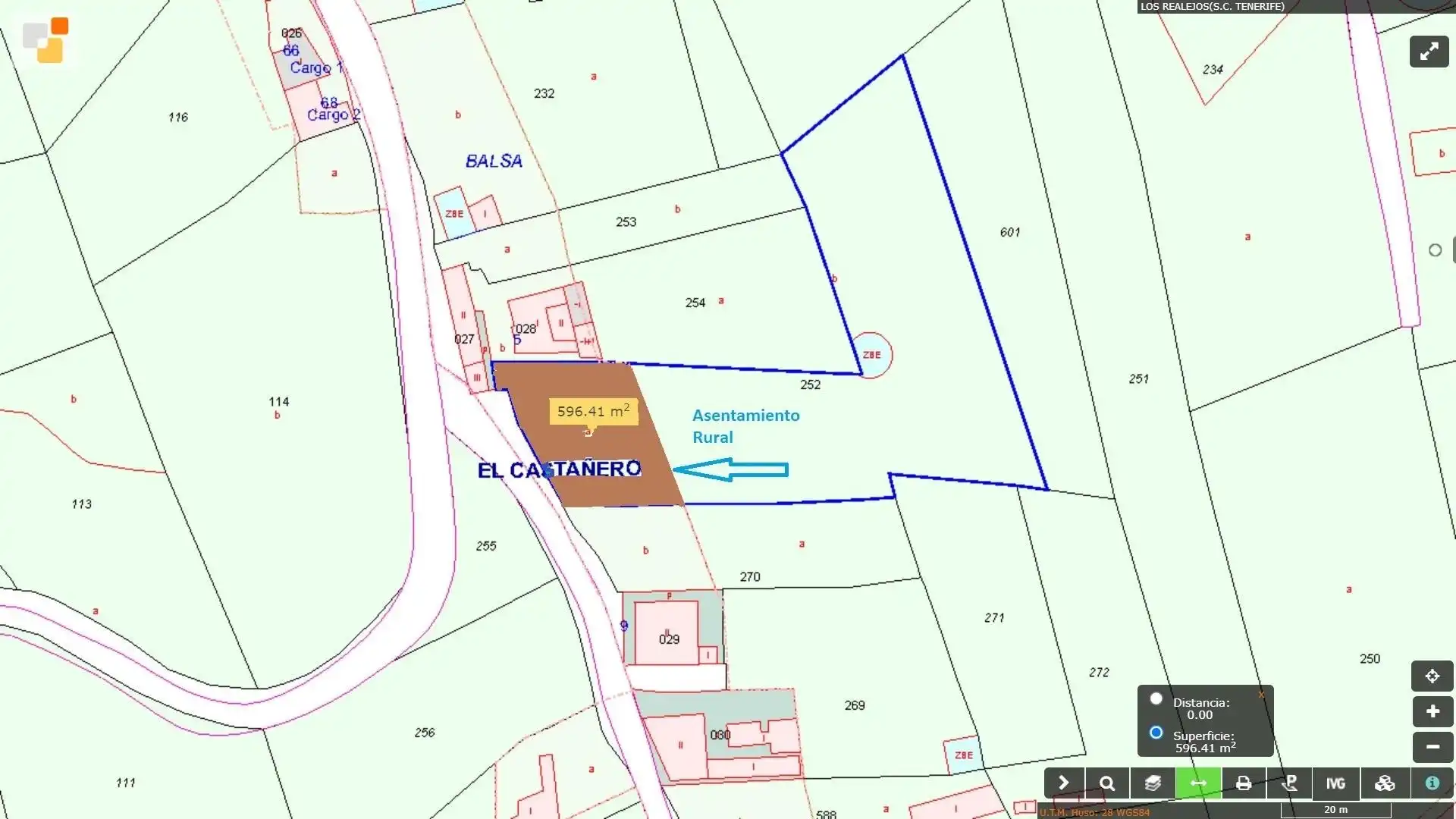 Finca rústica en venta en Los Realejos