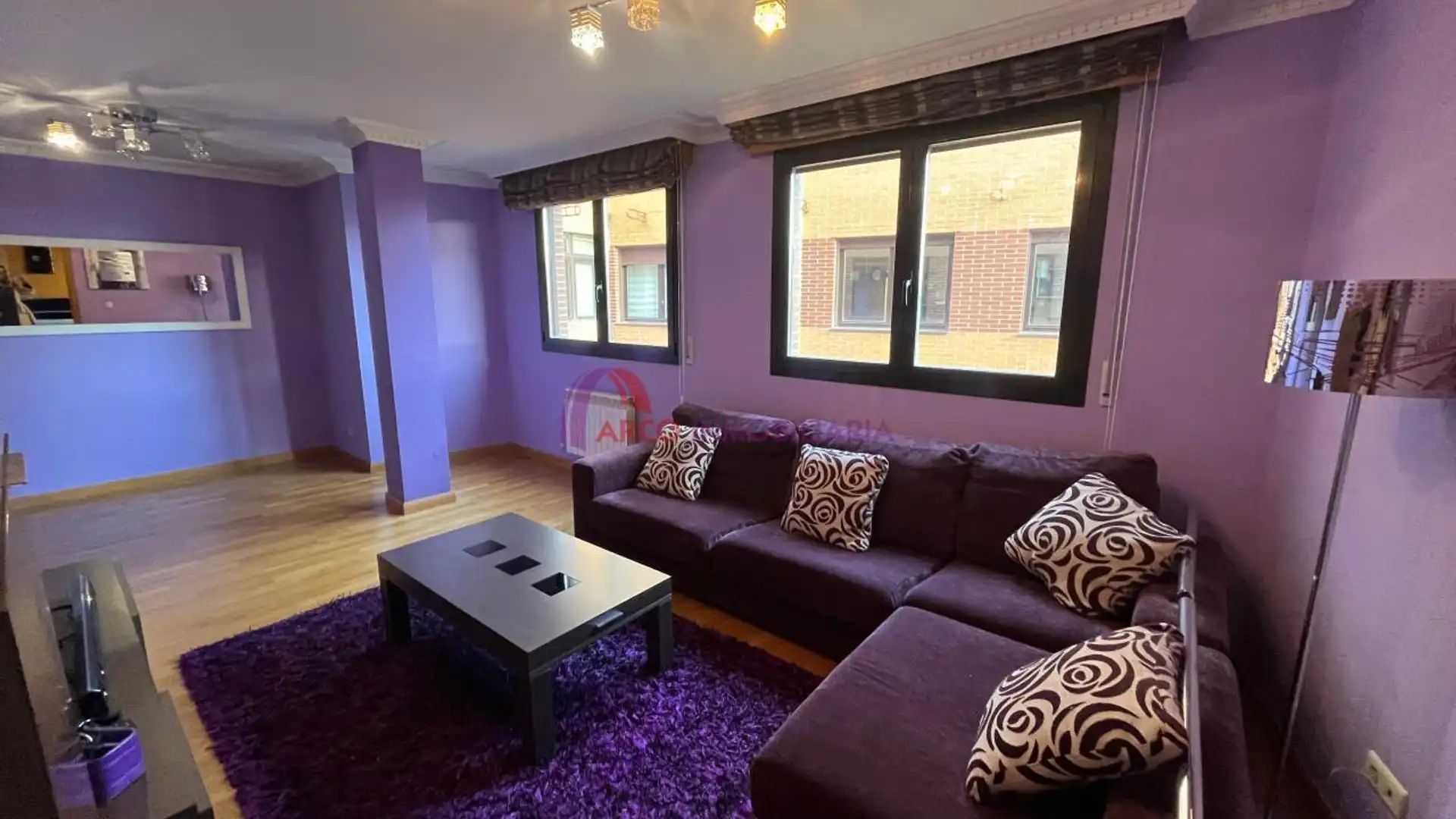 Living room of Flat for sale in Burgos Capital  with Heating, Terrace and Storage room